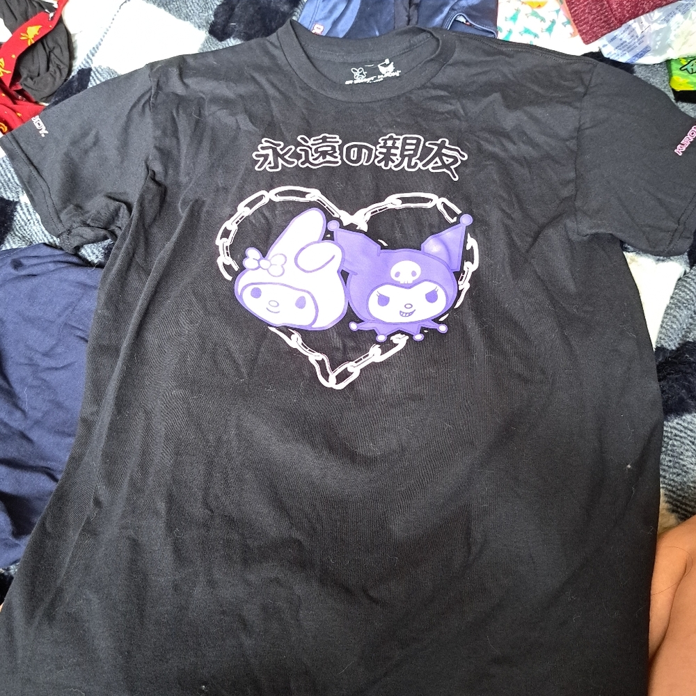Kuromi x My Melody  tee